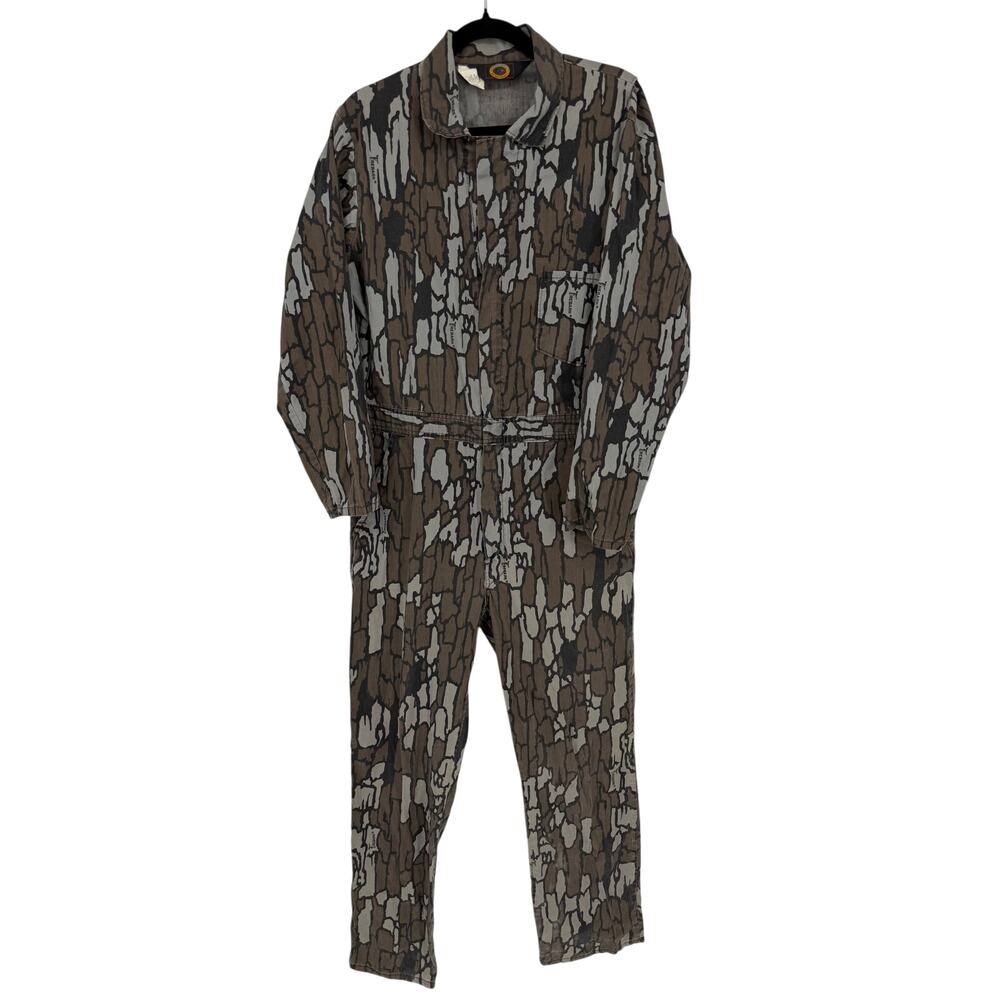 VTG Redhead Trebark Camouflage Coveralls/Overalls MED R Hunting Jumpsuit USA